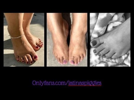 Latina s Piggies kostenlose kunst bild