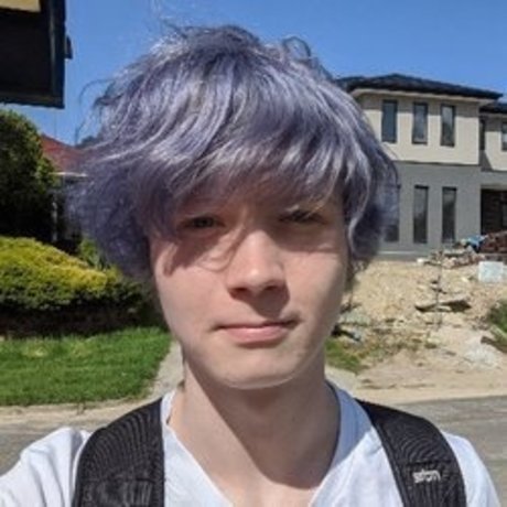 robot benji hübsche erwachsene foto