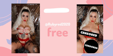 Rubyred202020 sexy hd galerie
