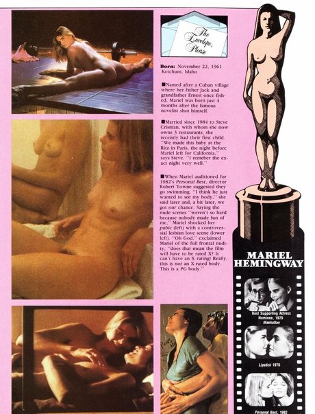 Mariel Hemingway xxx erwachsene galerien