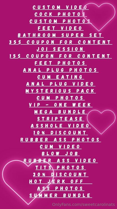 Sweetcarolinats heiße schöne foto