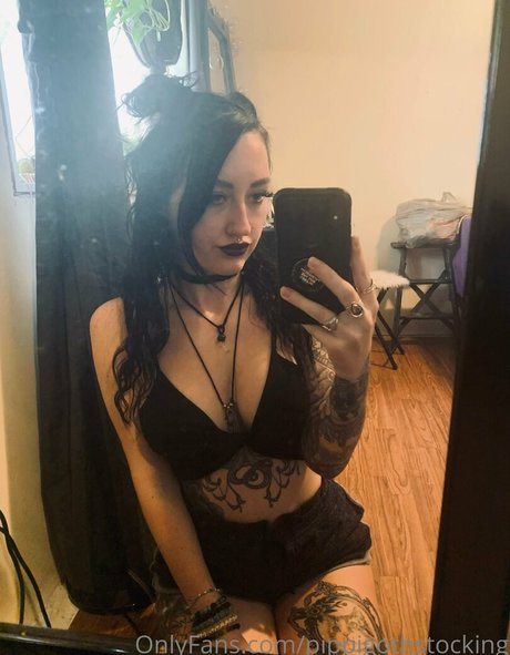 PippiGothStocking erwachsene schöne foto