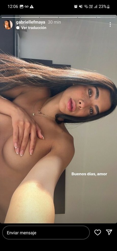Gabrielle Maya nackt schöne bild