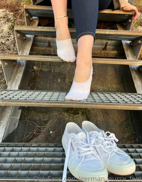 german nurse feet Fotoaufnahmen
