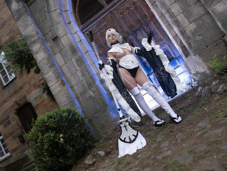 Christine Usi modelo de arte imagen