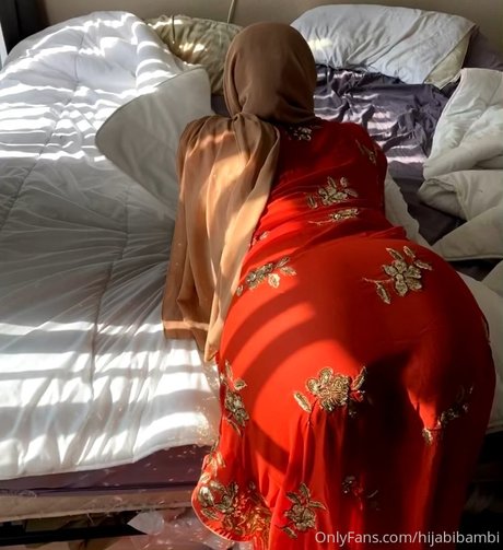 Hijabi Bambi linda estrella galería