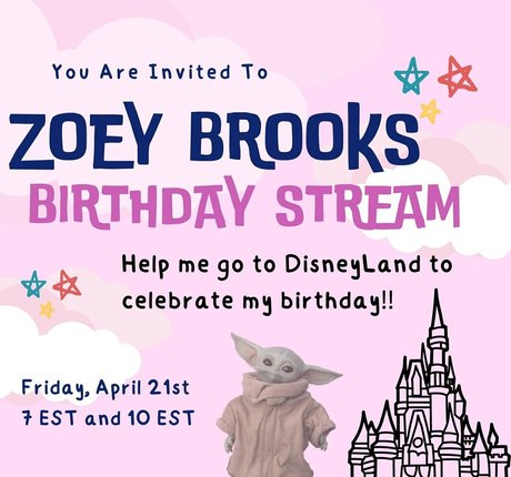 zoeybrooks18 bonita estrella fotos