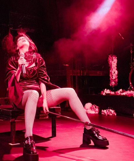 Lauren Mayberry modelo de arte recopilación