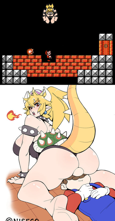 Super Mario Bros estrella desnuda galería