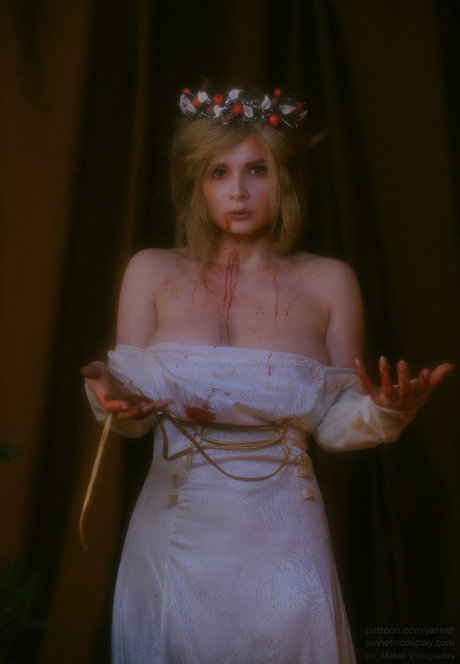 Jannet In Cosplay actriz de arte fotos
