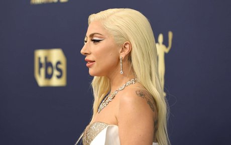 Lady Gaga bonita modelo archivo