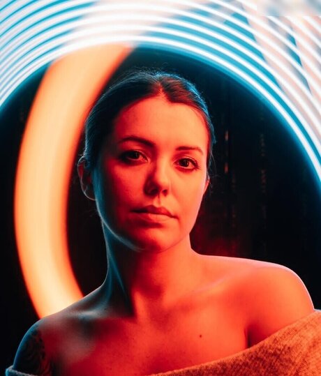 Malwanne actriz de arte archivo