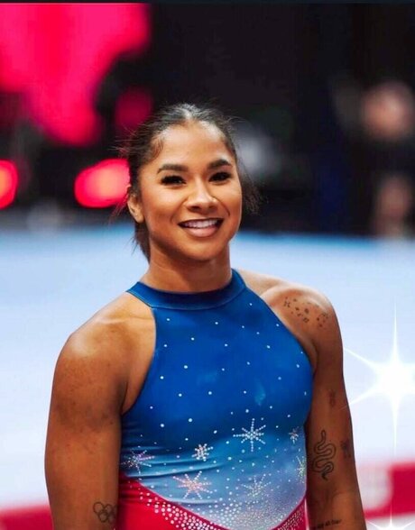 Jordan Chiles modelo gratis imágenes