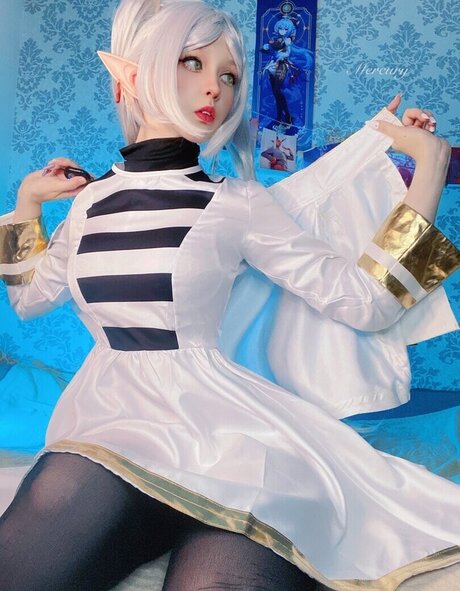 Mercury Cosplay buena estrella porno imagen