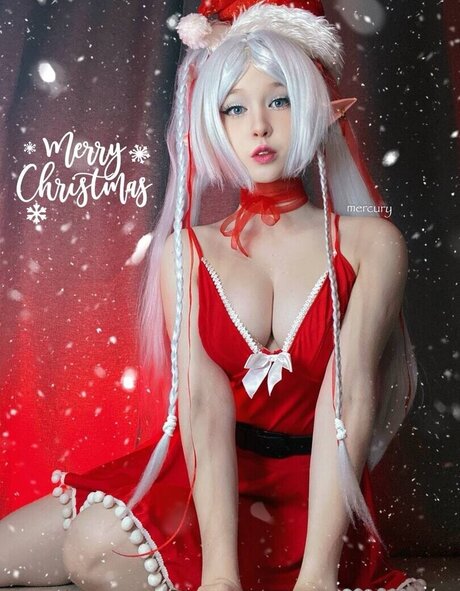 Mercury Cosplay hermosa actriz archivo