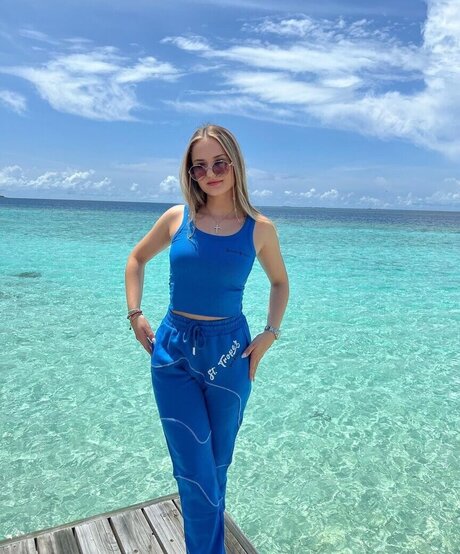 Davina Geiss modelo libre foto