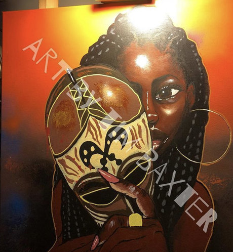 illustratedcurvez actriz de arte galería