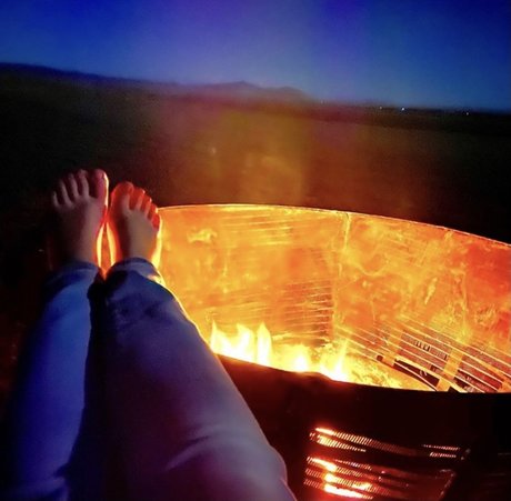 Tiny Blonde Feet bonita estrella recopilación