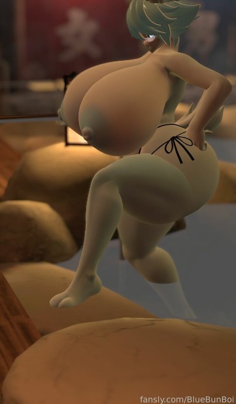 BlueBunBoi estrella porno bonita foto