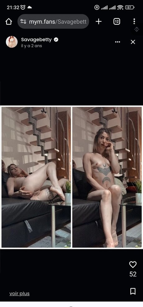 Mym Savagebetty bonita estrella foto