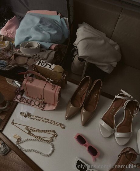 Lunamuhler bonita modelo recopilación