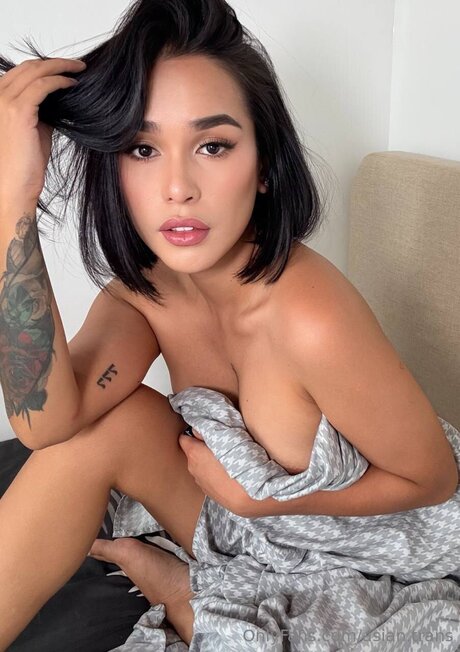 Asian Trans estrella porno agradable foto
