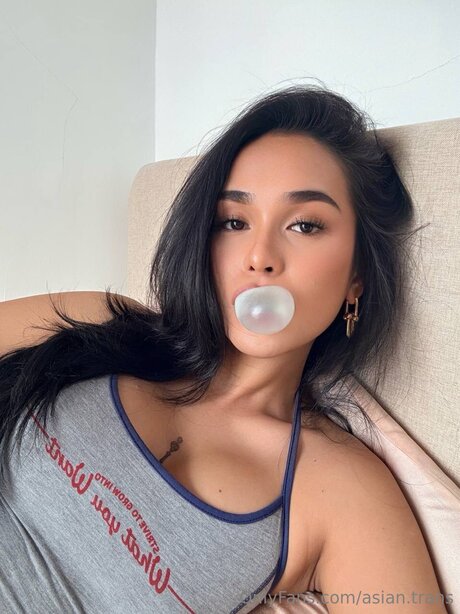 Asian Trans modelo de arte archivo