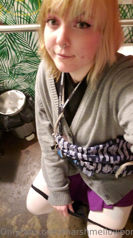 Marshmellowponi actriz de arte archivo