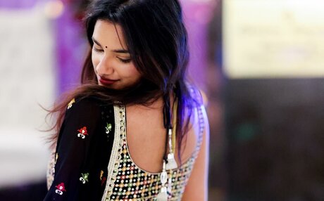 Abby Govindan libre de estrellas archivo