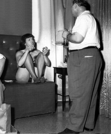 Bettie Page modelo hermosa recopilación