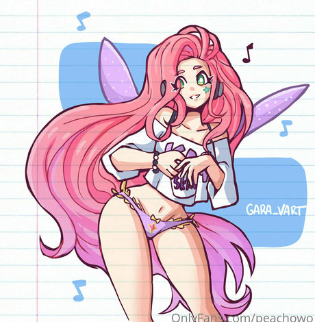 peachowo actriz de desnudos imagen