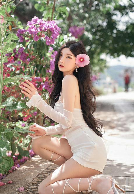 Zhou Yuxi arte modelo recopilación