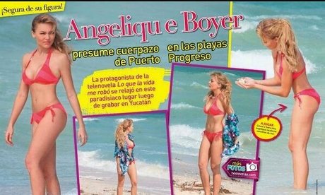 Angelique Boyer modelo desnudos fotos