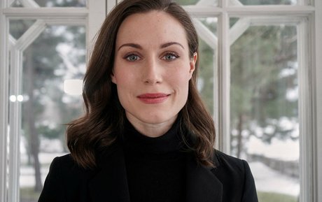 Sanna Marin actriz de arte archivo