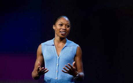 Allyson Felix modelo porno fotos