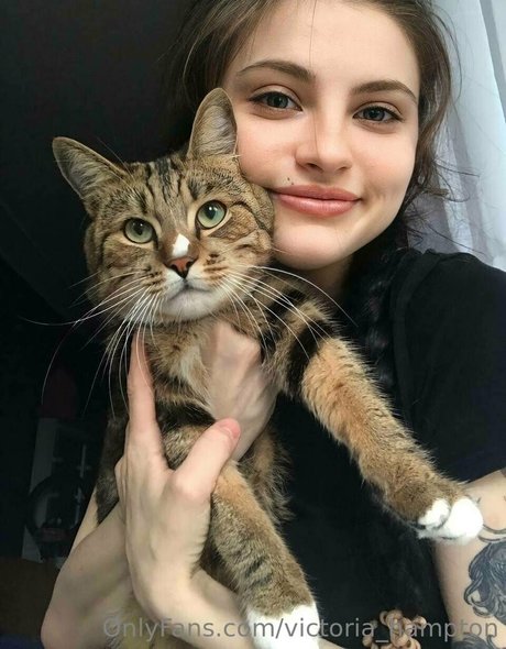 victoria hampton modelo atractivo galería