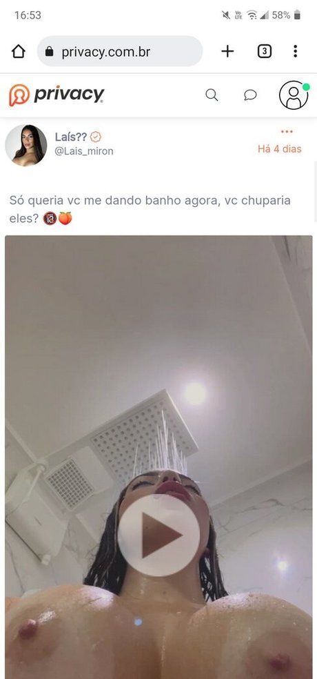 Lais Miron estrella desnuda fotos