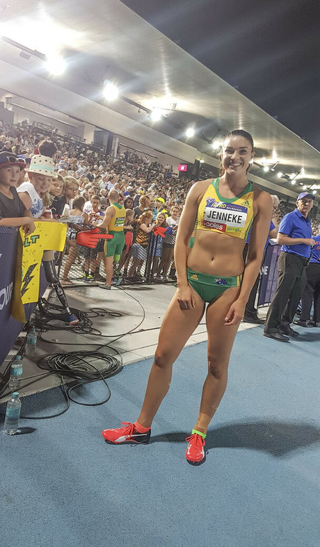 Michelle Jenneke buen modelo fotos