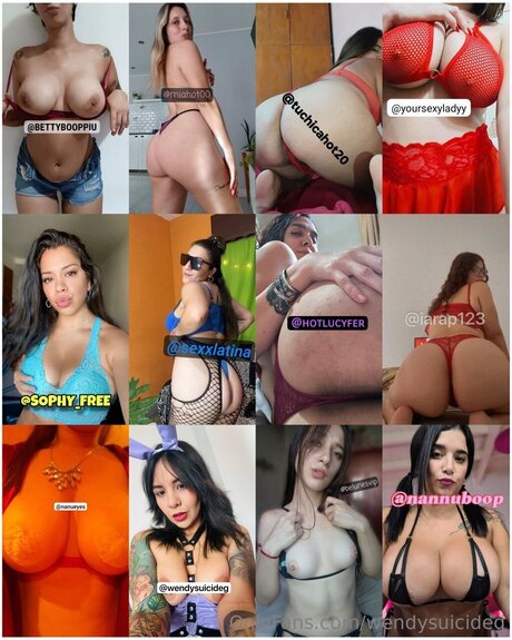 wendysuicideg hermosa modelo imagen