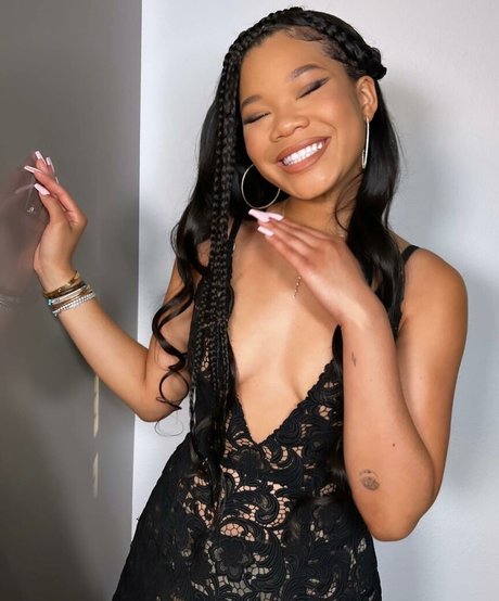 Storm Reid Fotoaufnahmen