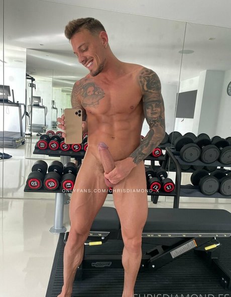 chrisdiamond x modelo atractivo foto