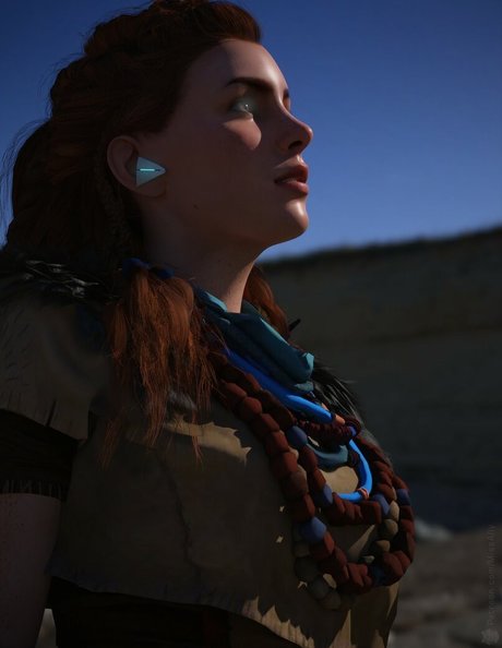 Alloy Horizon Zero Dawn modelo atractivo foto