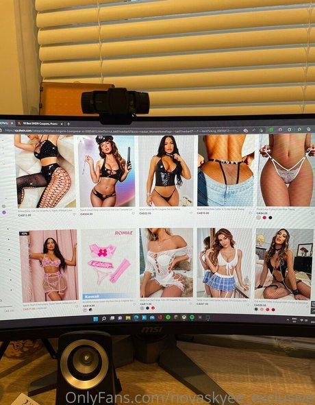 novaskyee exclusive modelo gratis foto