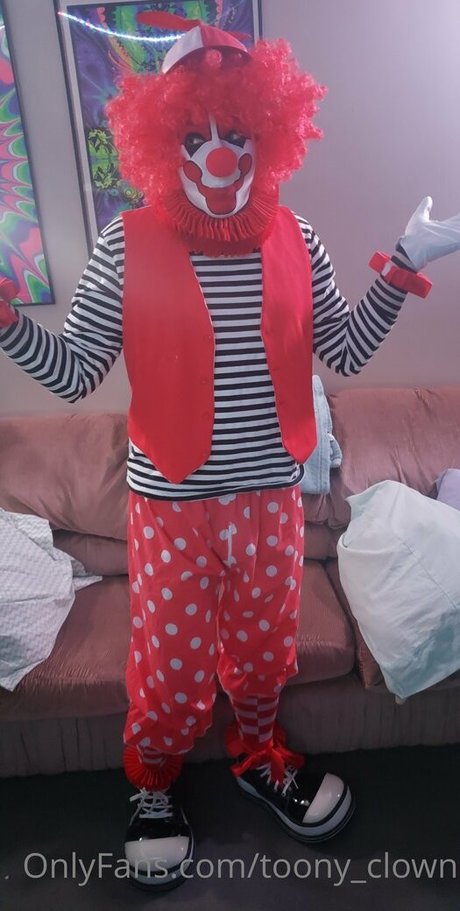 toony clown star perfect pic