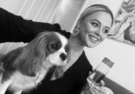 Emily Atack star erotic photo