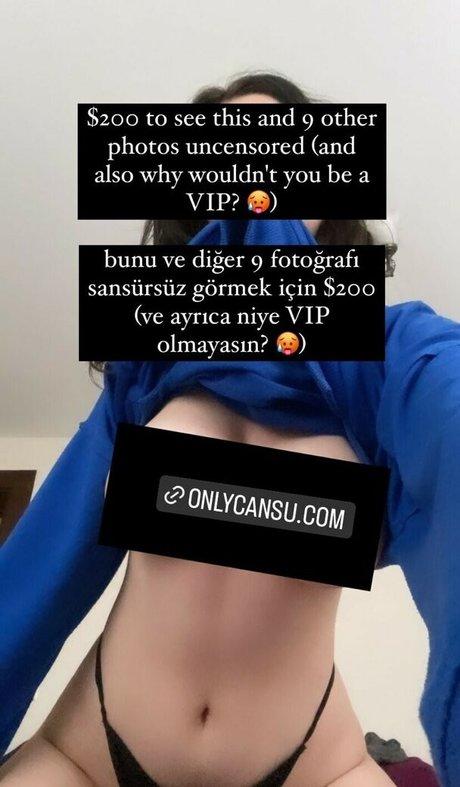 Cansu Cakal model pic