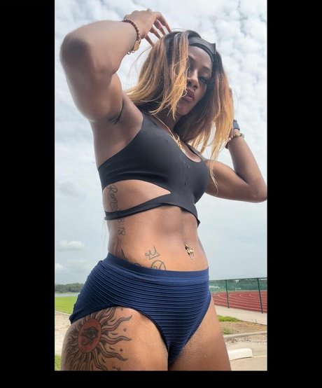 Sha Carri Richardson sexy star gallery
