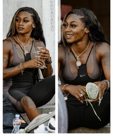 Sha Carri Richardson beautiful model photos
