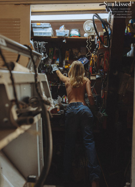 Megan Samperi model nude image
