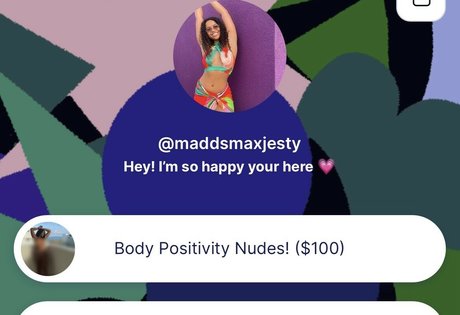 Maddsmaxjesty sexy model pic